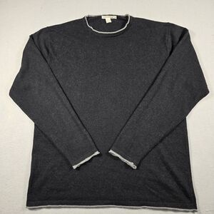 Carbon2Cobalt Men's Black 2XL Rolled Neck Pullover Knit Sweater Long Sleeve